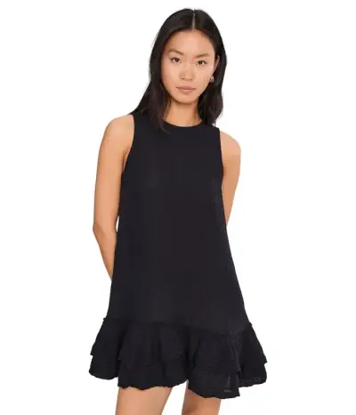 Michael Stars Dhaliah Ruffle Mini Dress
