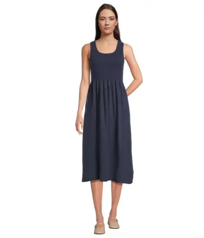 Mod-o-doc Smocked Tank Midi Dress